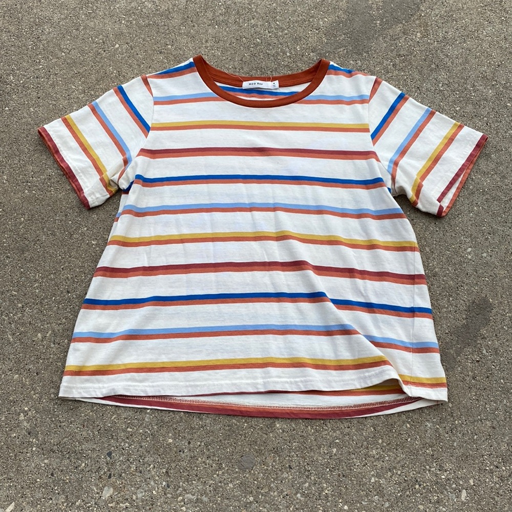 Mod Ref Stripped T-Shirt